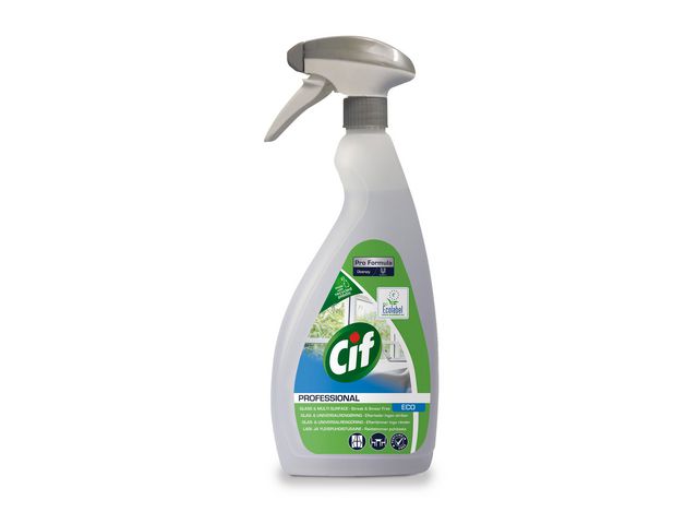CIF Fönsterputs Pro Formula Eco Glas & Universal 750ml | Städ och hygien - Fönsterrengöring - Fönsterputsmedel | Kontorsexperten