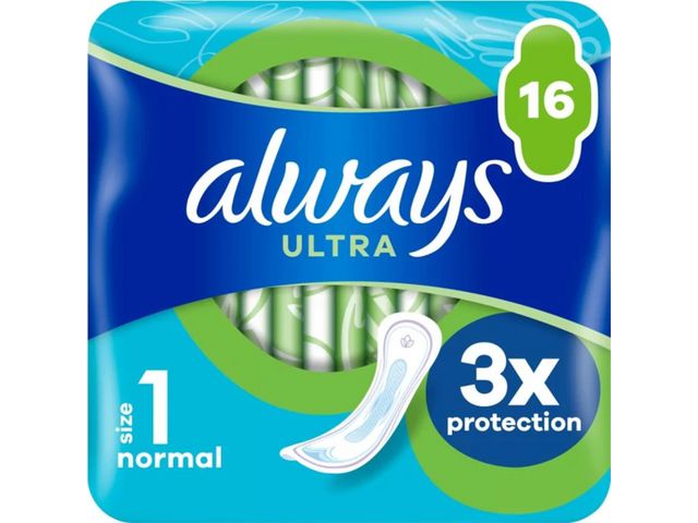 Always Binda Ultra Normal 30/fp | Sjukvård och omsorg - Hygien - Intimhygien | Kontorsexperten