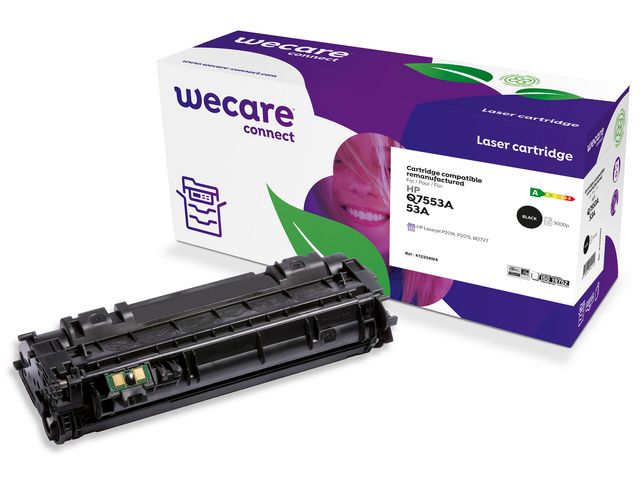 Wecare Toner HP Q7553A 3K svart | Toner och bläck - Tonerkassetter - Toner WeCare | Kontorsexperten