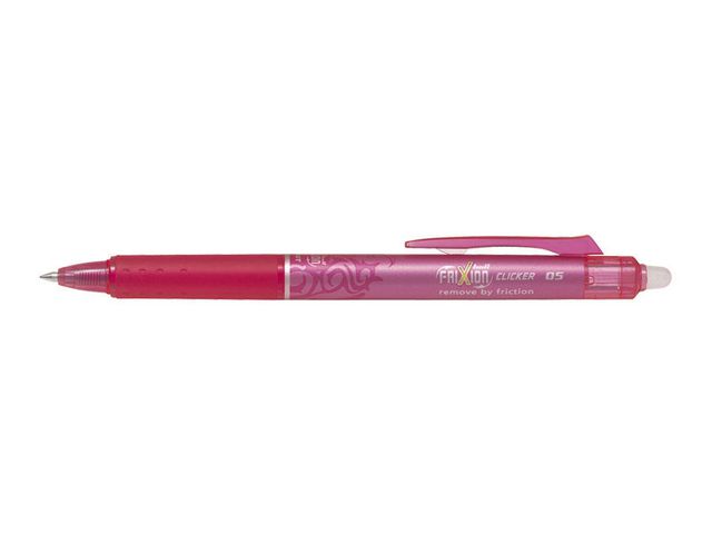 Pilot Gelpenna Frixion Clicker 0,5 rosa | Kontorsmaterial - Pennor - Gelpennor raderbara | Kontorsexperten