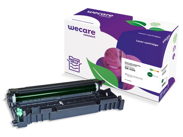 WECARE Återanvänd trumma, singelpack, DR-2100, kompatibel med BROTHER DR-2100 | Toner och bläck - Trummor - Trummor WeCare | Kontorsexperten