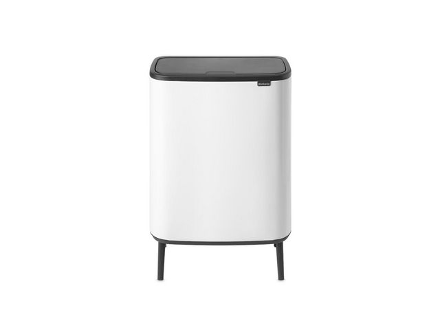 Produktfoto för BRABANTIA Papperskorg Bo Touch Bin HI 2x30L Vit