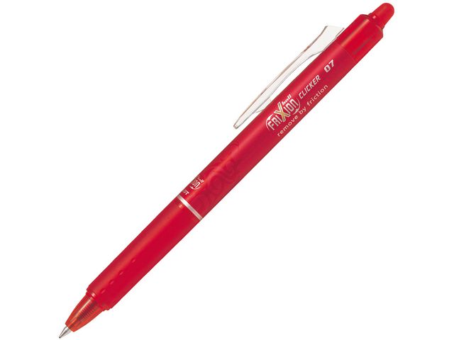 Pilot Gelpenna Frixion Clicker 0,7 röd