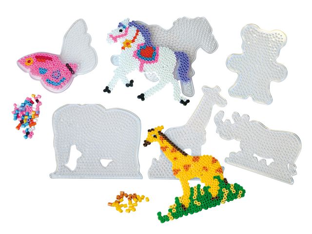 PLAYBOX Pärlplattor djur 12/fp | Skola och förskola - Hobbymaterial - Nabbipärlor - Rörpärlor | Kontorsexperten