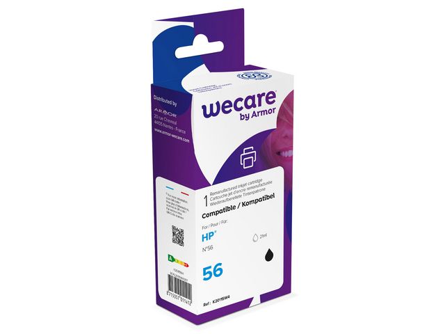 WECARE Bläckpatron 56 svart | Toner och bläck - Bläckpatroner - Bläckpatroner WeCare | Kontorsexperten