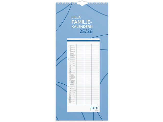 Burde Familjekalender 25/26 Lilla | Almanackor och kalendrar - Lärar och Elevkalendrar - Elevkalendrar | Kontorsexperten