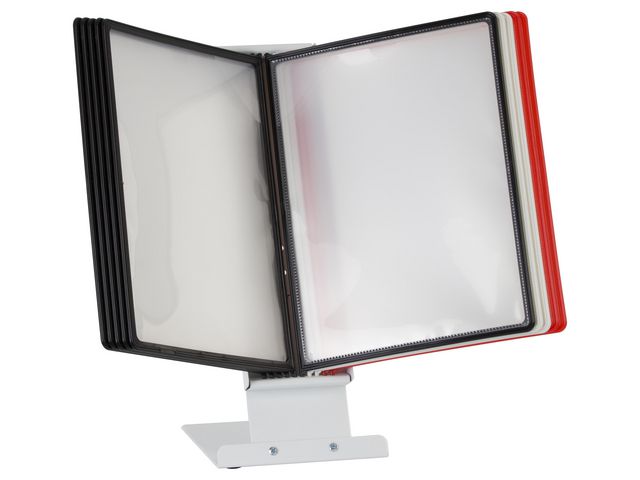 Actual Bordsställ A4 med 10 ramar, sorterade färger | Kontorsmaterial - Till skrivbordet - Bordsställ och panelsystem | Kontorsexperten