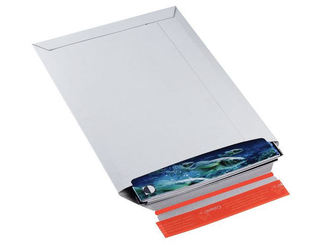 ColomPac Pappkuvert C4 310x235x30mm vit | Emballage och lagerutrustning - Kuvert och postemballage - Wellkuvert | Kontorsexperten