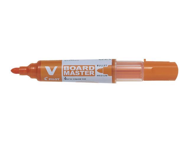 PILOT BEGREEN Whiteboardpenna Begreen V-Board Master, 6,0 mm, orange | Kontorsmaterial - Pennor - Whiteboardpennor - Rund spets | Kontorsexperten