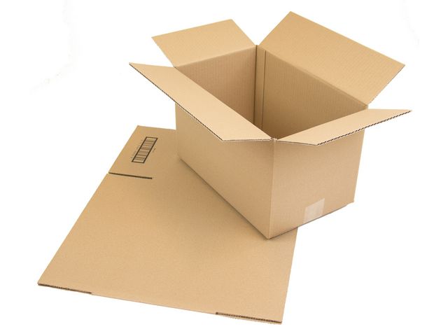 Boxon Wellåda E209 305x215x320mm A4 | Emballage och lagerutrustning - Lådor och well - Welllådor 1-lag - 300-360 mm | Kontorsexperten