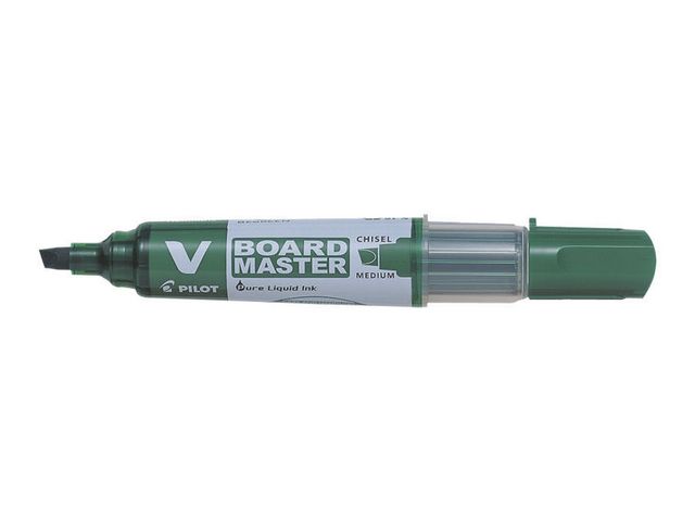 Pilot Begreen Whiteboardpenna Begreen V-Board Master, snedskuren spets på 6,0 mm, grön | Kontorsmaterial - Pennor - Whiteboardpennor - Skuren spets | Kontorsexperten