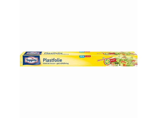 Toppits® Plastfolie 45cmx20m | Kök och servering - Plast- och aluminiumfolie - Plastfolie | Kontorsexperten