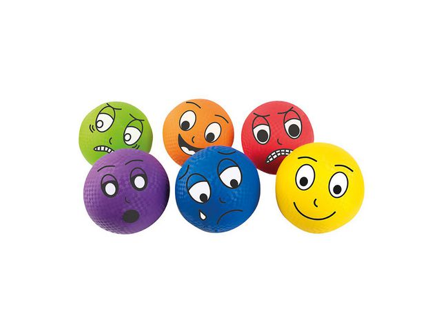 PLAYBOX Mimikbollar 6/fp | Skola och förskola - Idrott, hälsa och rörelse - Bollar - Gymnastik och lek | Kontorsexperten