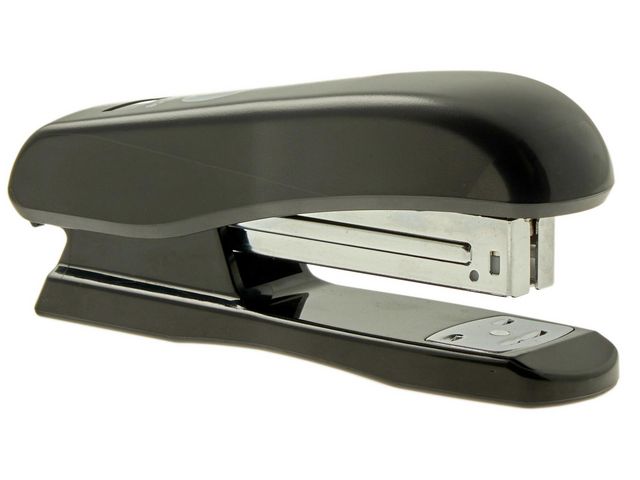 Actual Häftapparat halvstapel svart 55mm | Kontorsmaterial - Till skrivbordet - Häftapparater - Manuella | Kontorsexperten