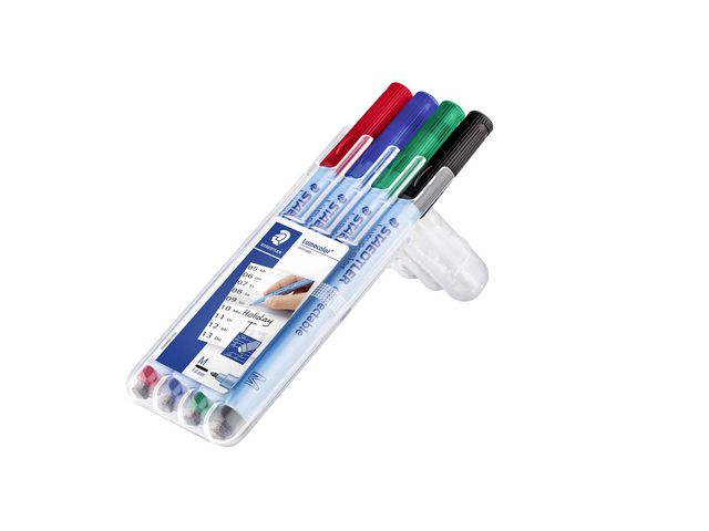 STAEDTLER Lumocolor Märkpenna 305 Correct 4/fp | Kontorsmaterial - Pennor - Märkpennor - Special | Kontorsexperten