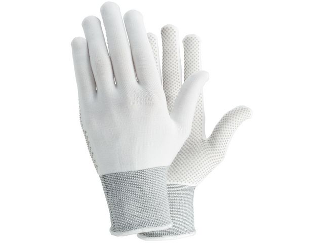 TEGERA Textilhandske 931 noppor vit 6 | Skyddsutrustning - Skyddshandskar - Textilhandskar | Kontorsexperten