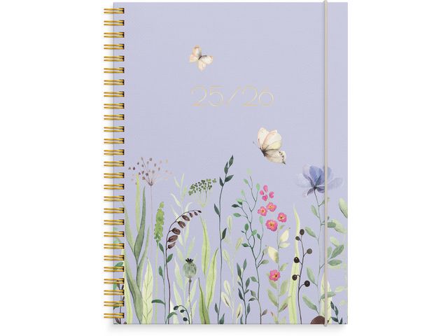 BURDE Kalender Study Story Äng A5 25/26 | Almanackor och kalendrar - Lärar och Elevkalendrar - Elevkalendrar | Kontorsexperten