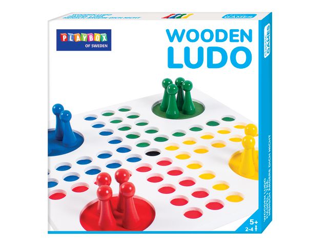 PLAYBOX Fiaspel i trä | Skola och förskola - Lekmaterial - Spel - Från 3 - 4 år | Kontorsexperten