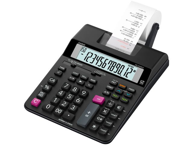 CASIO Remsräknare HR-200RCE | Kontorsmaskiner - Räknare - Remsräknare | Kontorsexperten