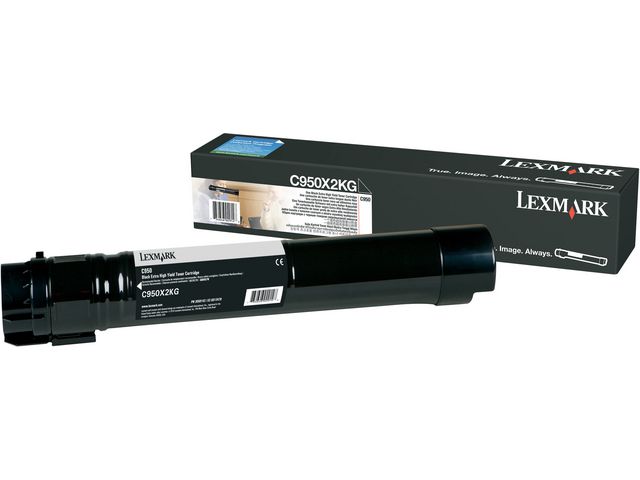 Lexmark Toner C950X2KG svart | Toner och bläck - Tonerkassetter - Toner Lexmark | Kontorsexperten