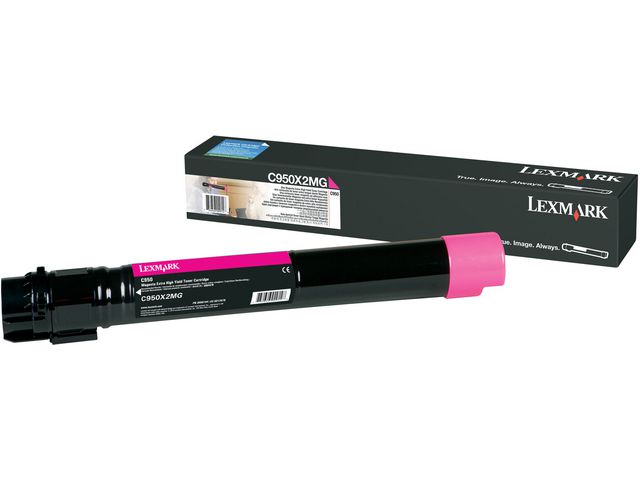 Alternativ bild 0 för Lexmark Toner C950X2MG magenta