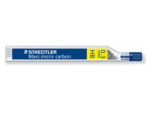 Staedtler Mars Reservstift 0,3mm HB 12/fp | Kontorsmaterial - Pennor - Reservstift | Kontorsexperten