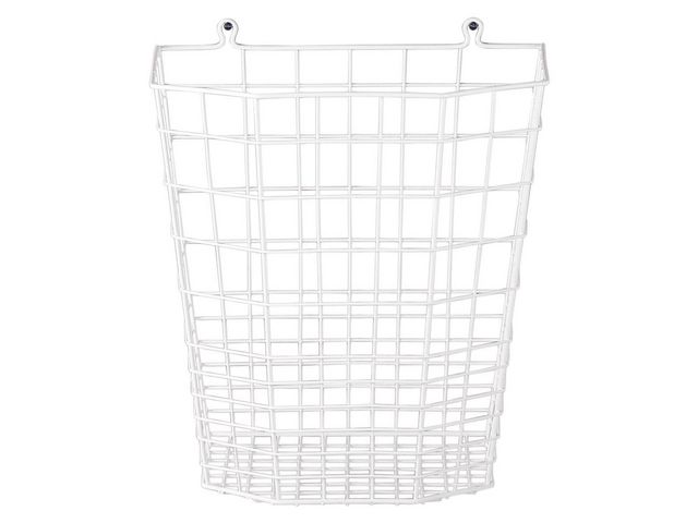 Hygienteknik Väggpapperskorg tråd vit | Städ och hygien - Avfallshantering och källsortering - Papperskorgar | Kontorsexperten