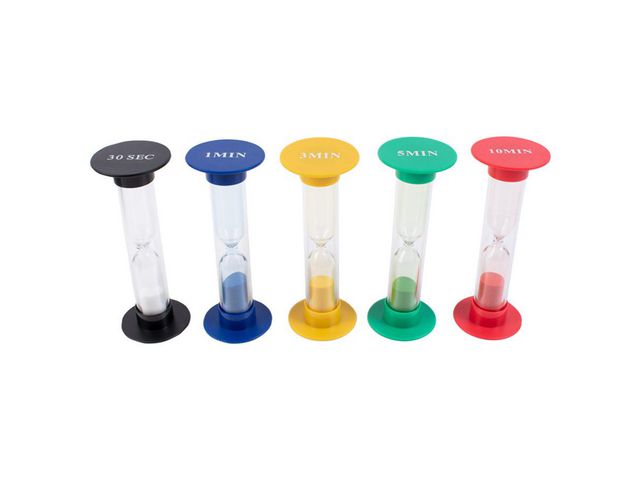 PLAYBOX Timglas 5 tidsintervaller 5/fp | Skola och förskola - Klassrummet / Lära - Matematik | Kontorsexperten