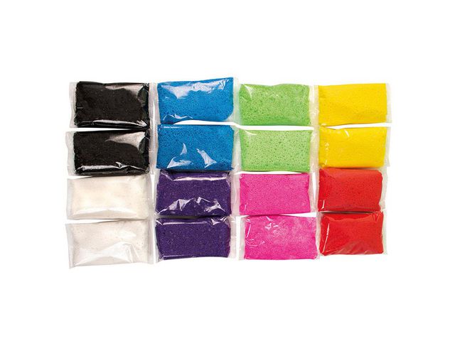 PLAYBOX Kornlera 8 färger 960g 8/fp | Skola och förskola - Bild och form - Lera och sand | Kontorsexperten