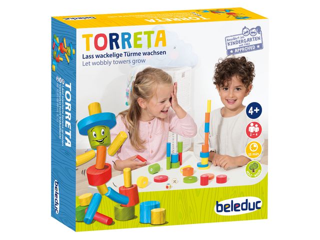 BELEDUC Spel Torreta | Skola och förskola - Lekmaterial - Spel - Från 3 - 4 år | Kontorsexperten