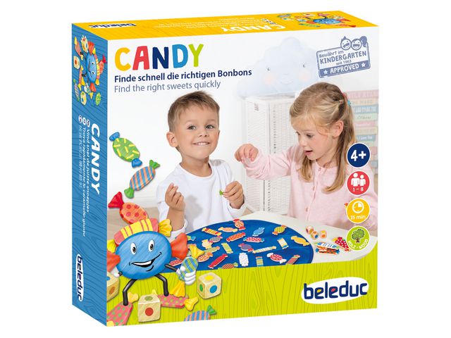 BELEDUC Godisspelet från 4år | Skola och förskola - Lekmaterial - Spel - Från 3 - 4 år | Kontorsexperten