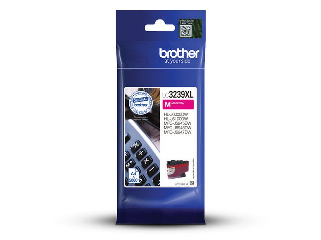 Brother Bläckpatron LC3239XLM Magenta | Toner och bläck - Bläckpatroner - Bläckpatroner Brother | Kontorsexperten