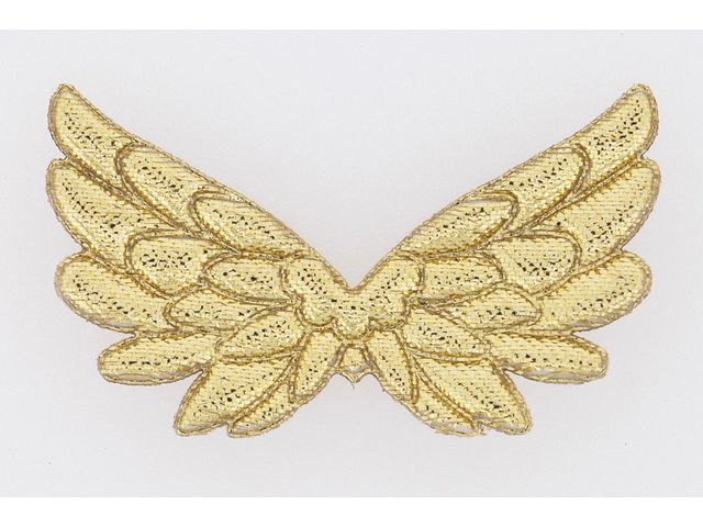 Änglavingar 5 cm guld 10/fp | Skola och förskola - Hobbymaterial - Pyssel | Kontorsexperten