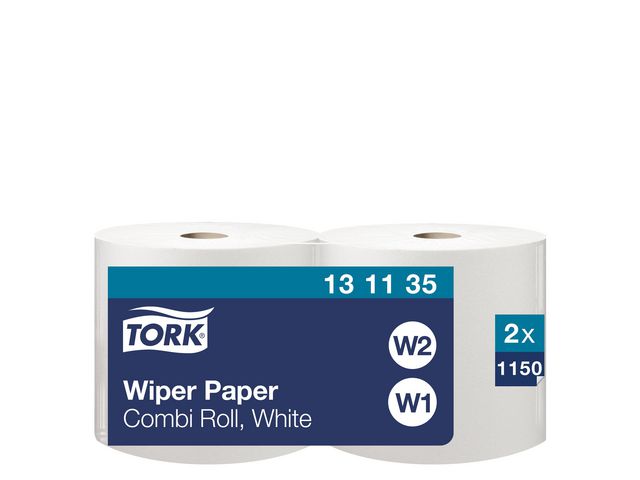 TORK Industritorkrulle Advanced W1/2 vit