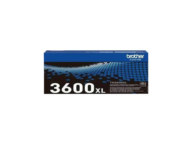 Brother Toner TN3600XL 6K svart | Toner och bläck - Tonerkassetter - Toner Brother | Kontorsexperten