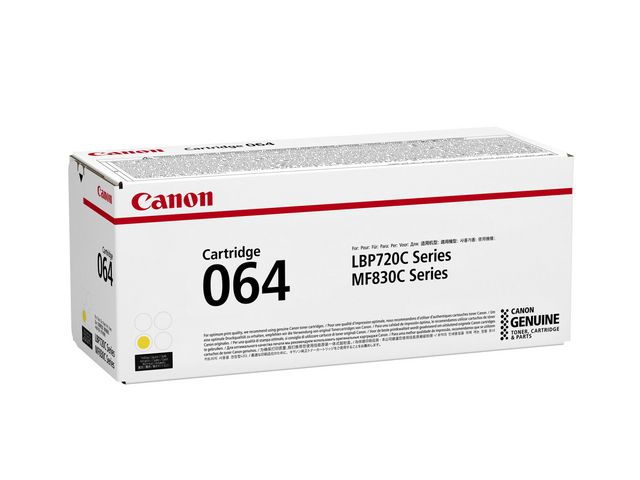Canon Toner 064HY 10,4K gul | Toner och bläck - Tonerkassetter - Toner Canon | Kontorsexperten