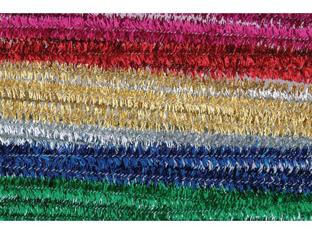 Piprensare 6 mm mix metall 480/fp | Skola och förskola - Hobbymaterial - Piprensare | Kontorsexperten