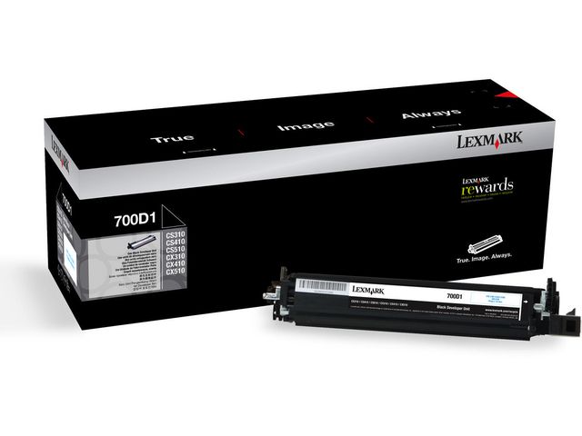 Lexmark Developer 70C0D10 700D1 svart | Toner och bläck - Developers - Developers Lexmark | Kontorsexperten