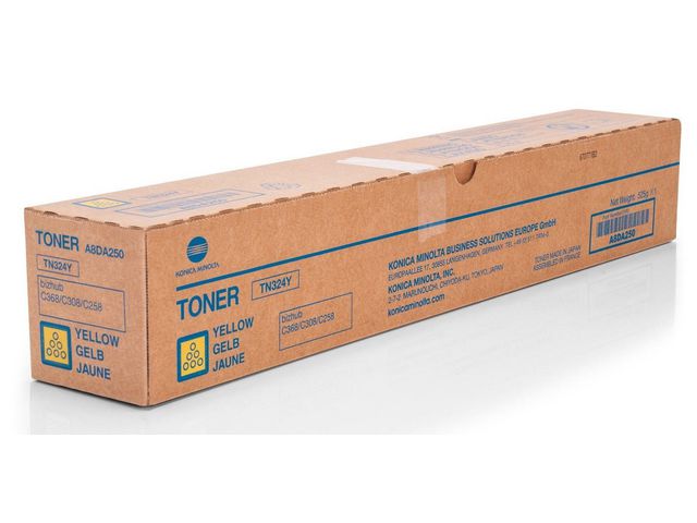 Konica Minolta Toner TN324Y Gul | Toner och bläck - Tonerkassetter - Toner Konica Minolta | Kontorsexperten