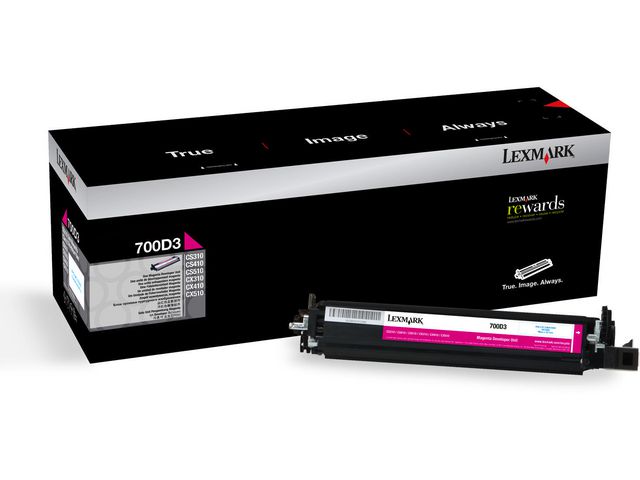 Lexmark Framkallningsenhet, 700D3, magenta, 70C0D30 | Toner och bläck - Developers - Developers Lexmark | Kontorsexperten