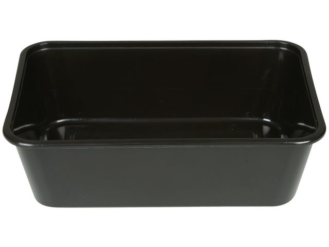 ABENA Mikroform svart 750 ml 50/fp | Kök och servering - Matförvaring - Plastformar och skålar | Kontorsexperten