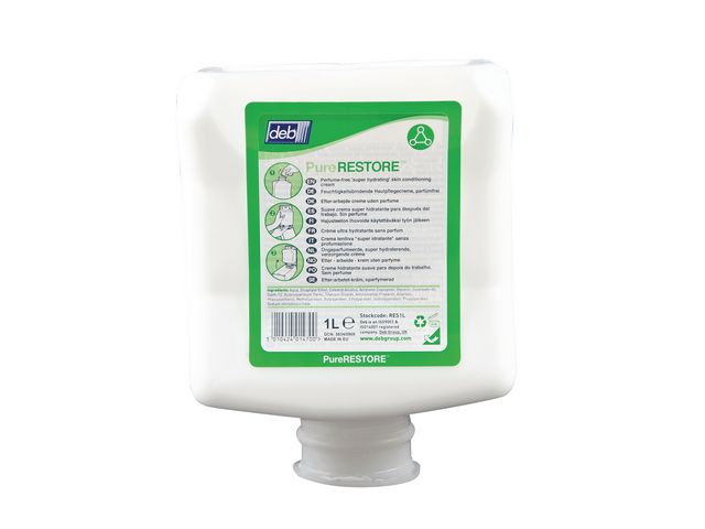 Deb Hudkräm Light Pure 1L | Städ och hygien - Tvål och hygien - Hygiensystem - Deb | Kontorsexperten