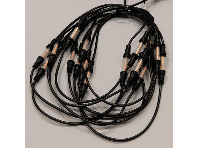 KONSTSMIDE Ljusslinga 30 amber LED 9,57m svart | Kontorsmöbler och inredning - Lampor och belysning - Ljusslingor | Kontorsexperten