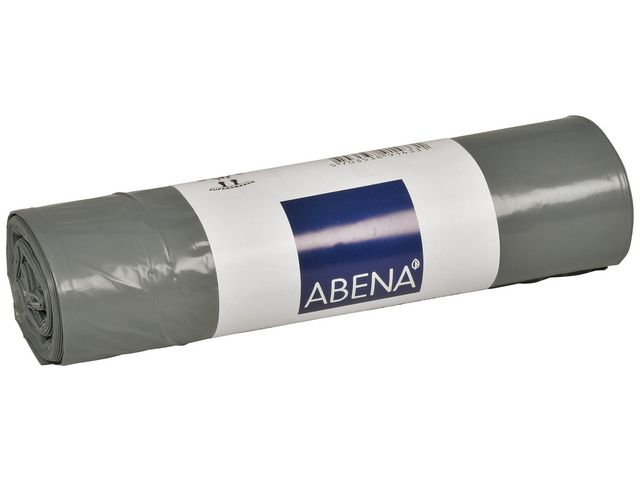 ABENA Papperskorgspåse LLD 40L 35my grå 10/rl | Städ och hygien - Påsar och säckar - Papperskorgspåsar | Kontorsexperten