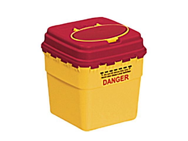 SARSTEDT Kanylburk MultiSafe euroMatic 3l | Sjukvård och omsorg - Inredning - Riskavfallshantering | Kontorsexperten