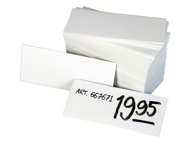 Boxon Hyllkantsetikett 87x37mm | Emballage och lagerutrustning - Etiketter och godsmärkning - Specialetiketter | Kontorsexperten