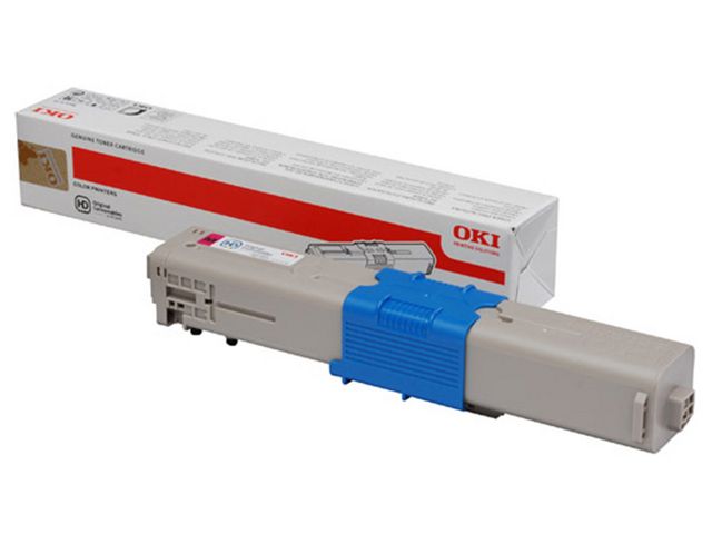 OKI Toner 46490402 Magenta | Toner och bläck - Tonerkassetter - Toner OKI | Kontorsexperten