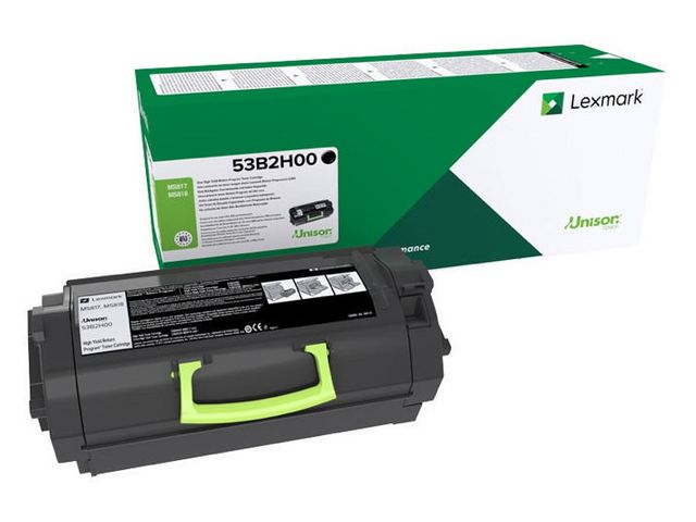 Lexmark Toner 53B2H00 Svart | Toner och bläck - Tonerkassetter - Toner Lexmark | Kontorsexperten