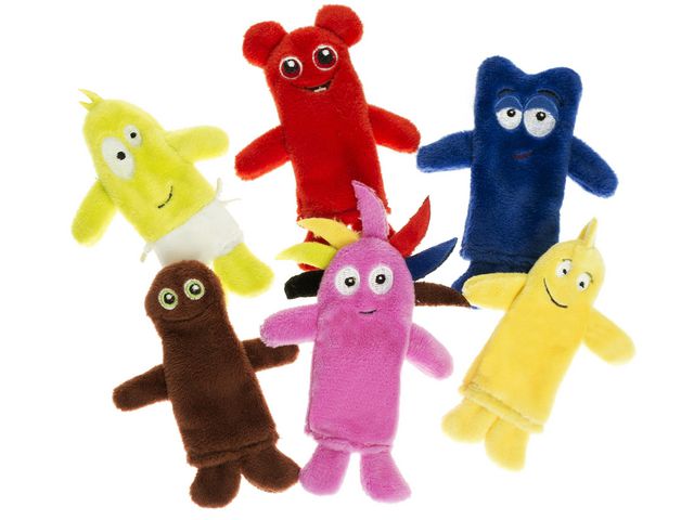 Babblarna Fingerdockor 6/fp | Skola och förskola - Lekmaterial - Handdockor | Kontorsexperten