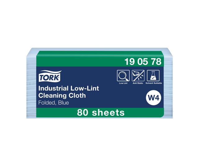 TORK Rengöringsduk Premium W4 X-Precision 80/fp | Städ och hygien - Toalettpapper och torkpapper - Industritork | Kontorsexperten